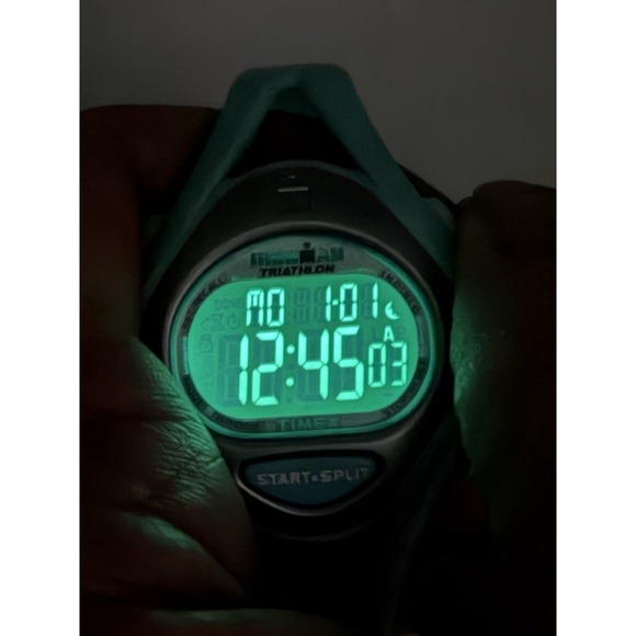 Timex‎ T5K701 M892 Ladies New Battery Ironman Mint Blue 33MM 7.5\